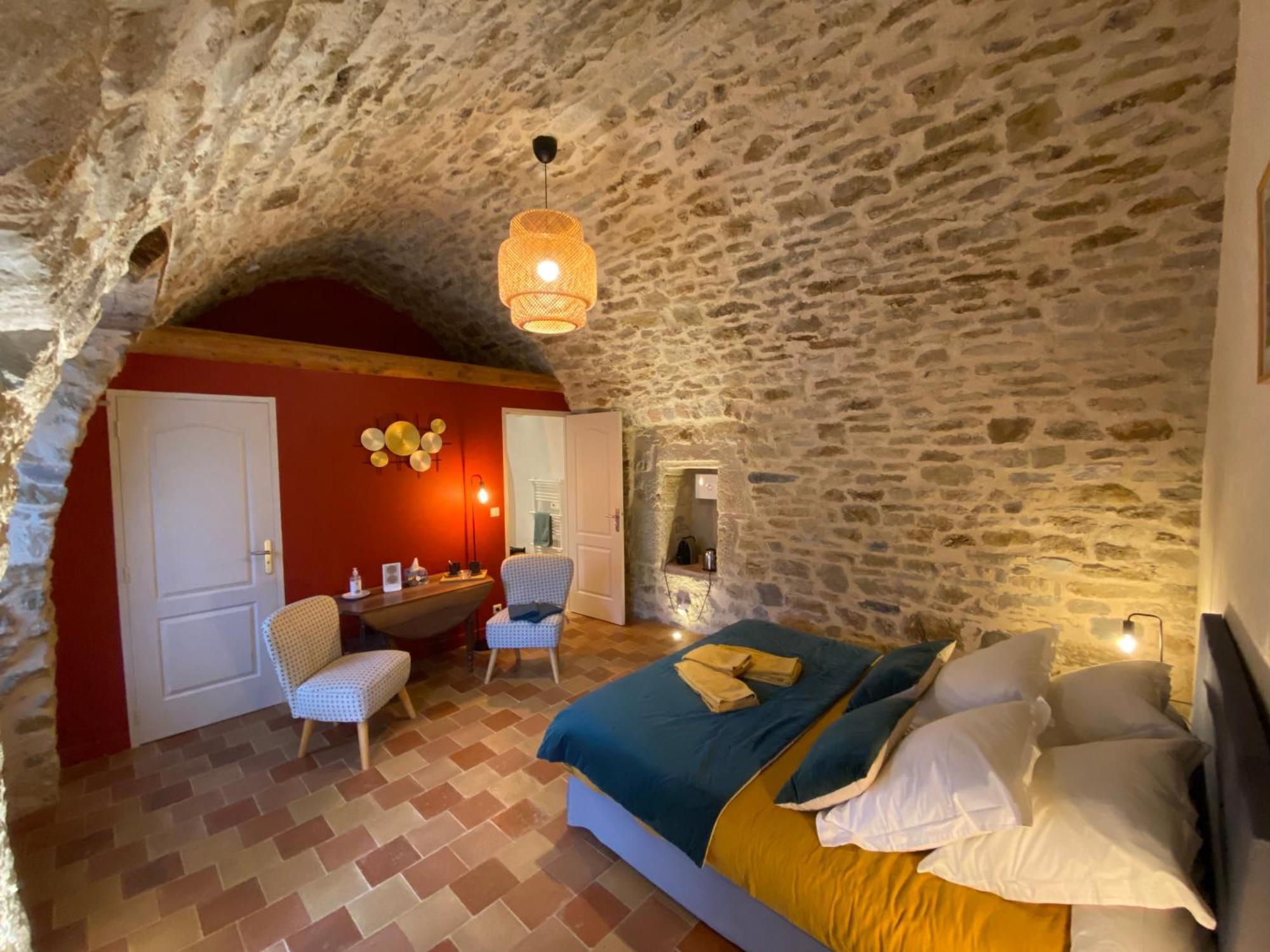 Les Caselles, Gite Et Maison D'Hotes Saint-Beauzely Exteriér fotografie